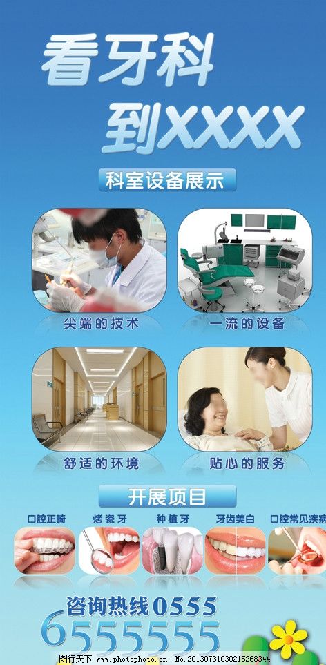 市場調(diào)查助力牙科展板設(shè)計與廣告策劃